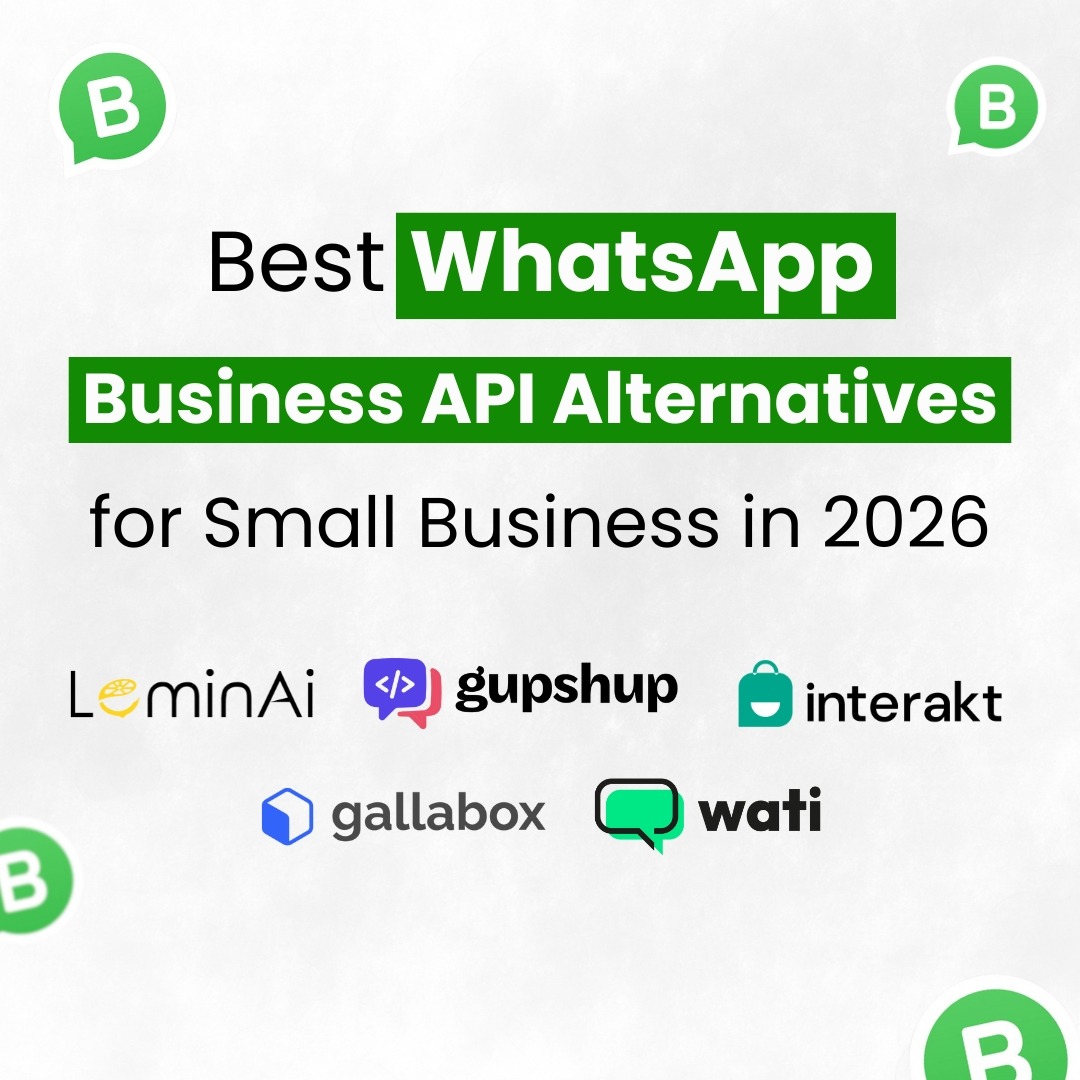 Whatsapp business API Alternatives.