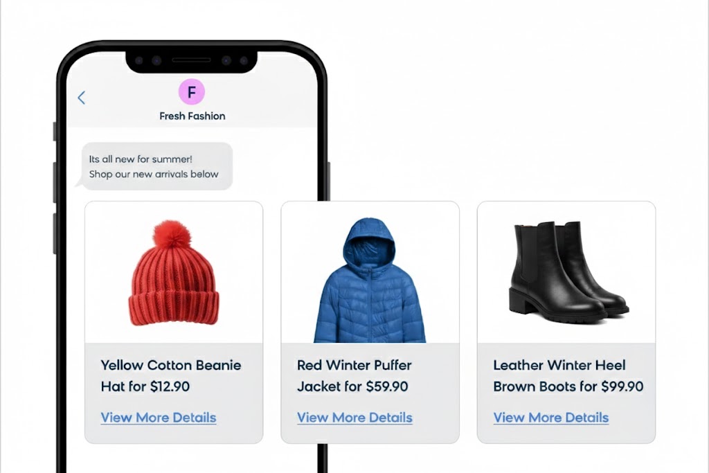 RCS Messages of E- commerce