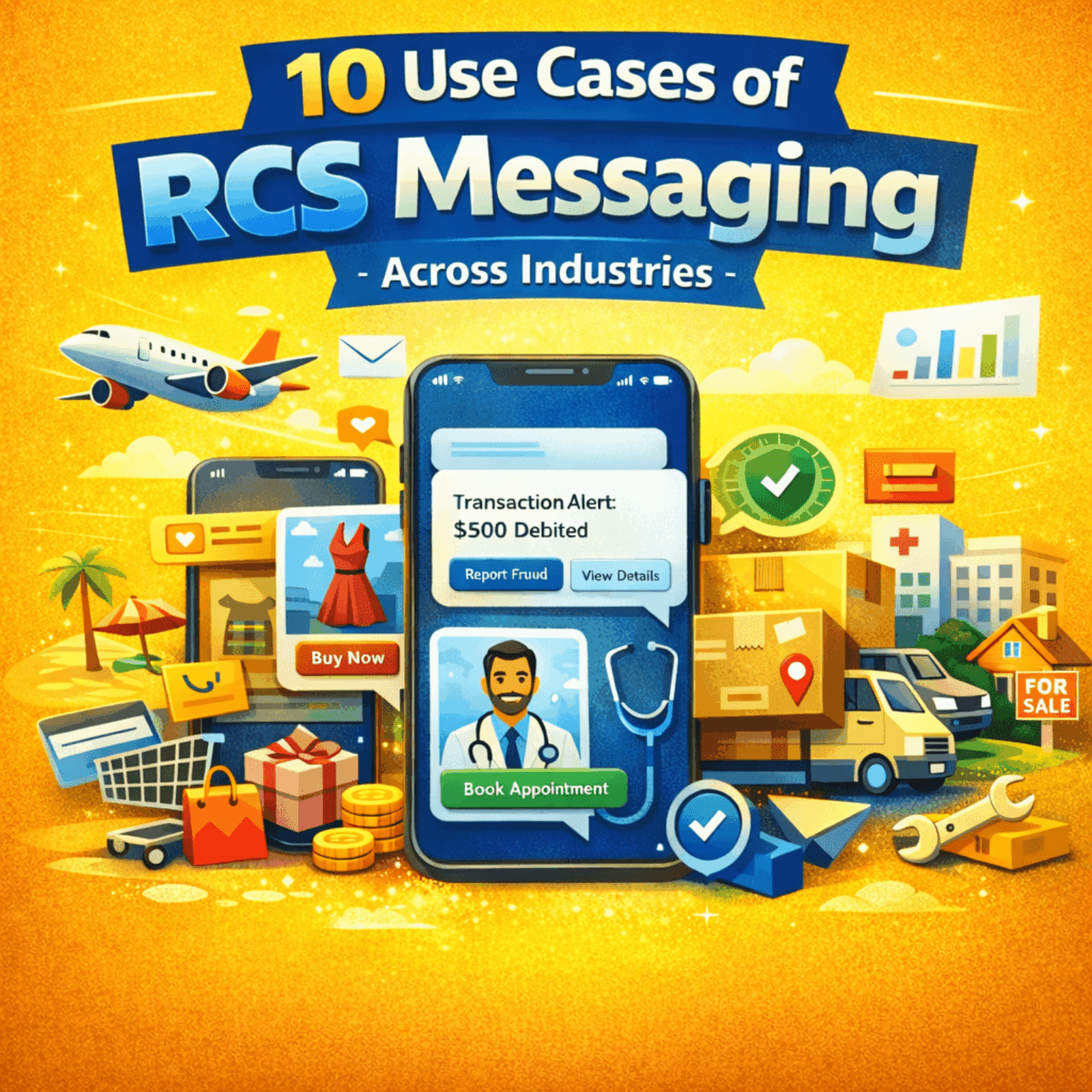 Use cases of RCS Messages