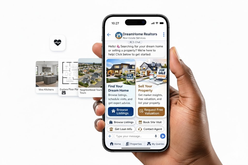 RCS Messages of real states