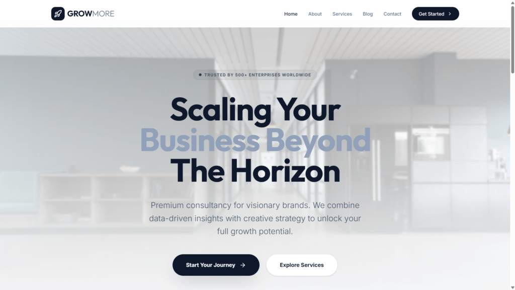 Grow More Website