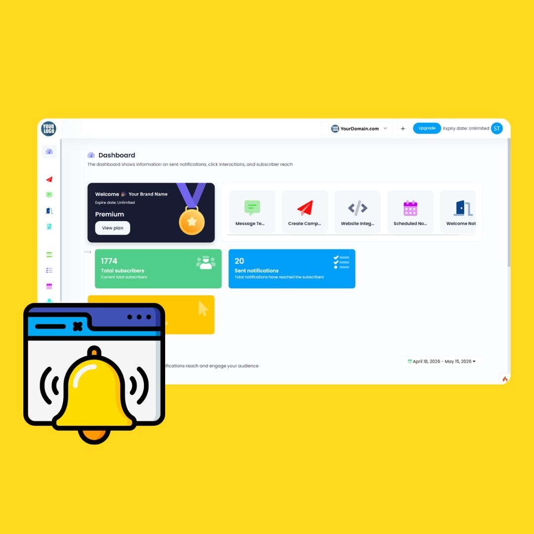 Web Push Notification Subscription Web Push White Label Platform