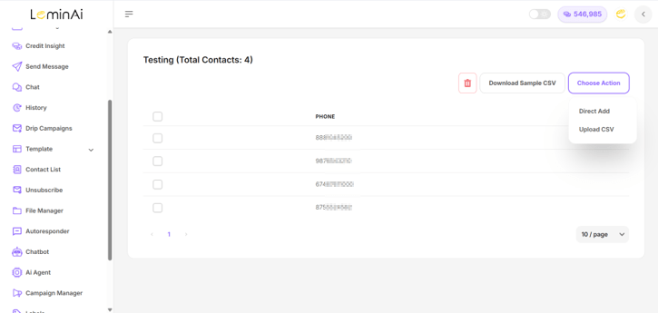 Contact List 2