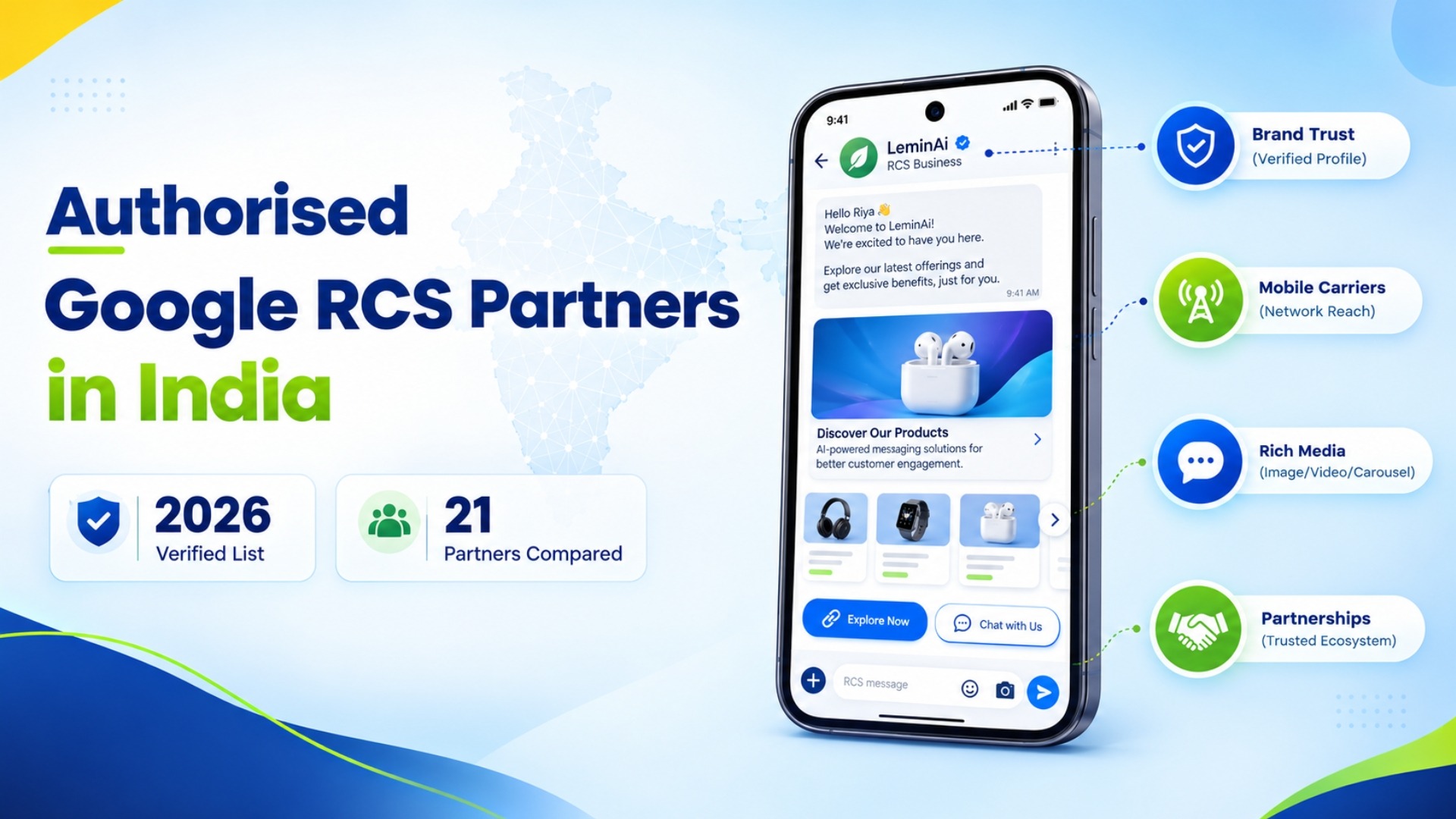 Google RCS Partners in India
